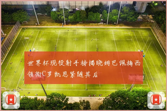 世界杯现役射手榜揭晓姆巴佩梅西领衔C罗凯恩紧随其后